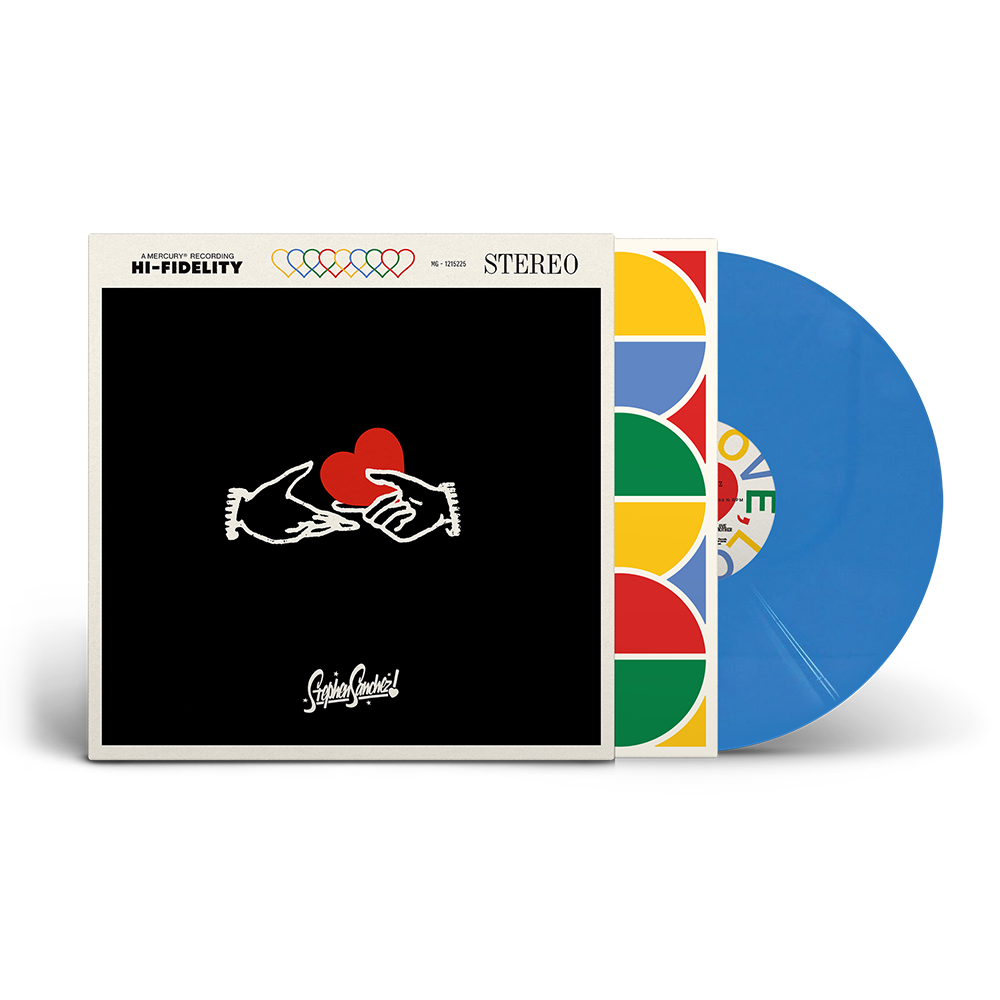 LOVE, LOVE, LOVE Bright Blue Vinyl - Mercury Records Official Store