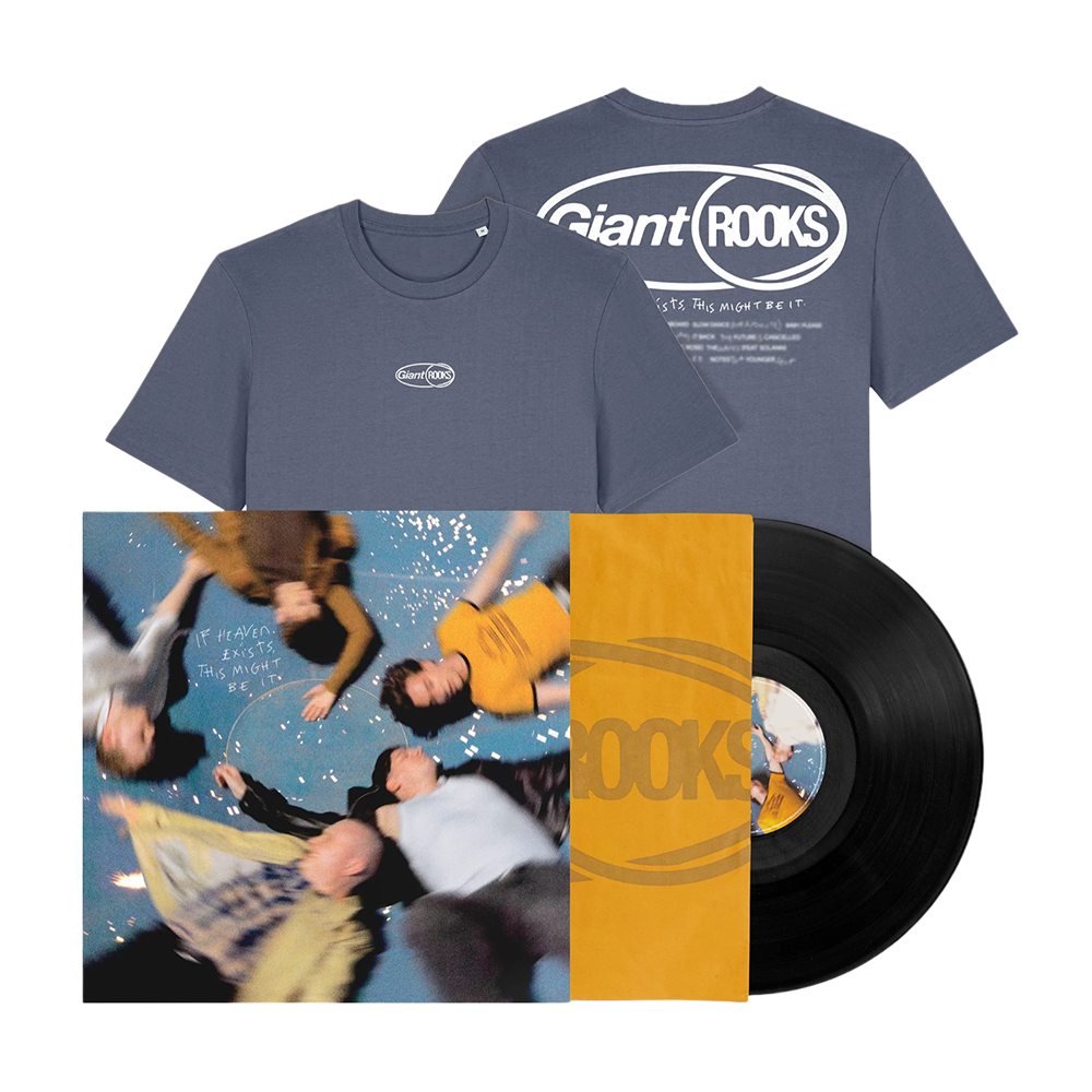 IF HEAVEN EXISTS, THIS MIGHT BE IT BLACK LP + TEE