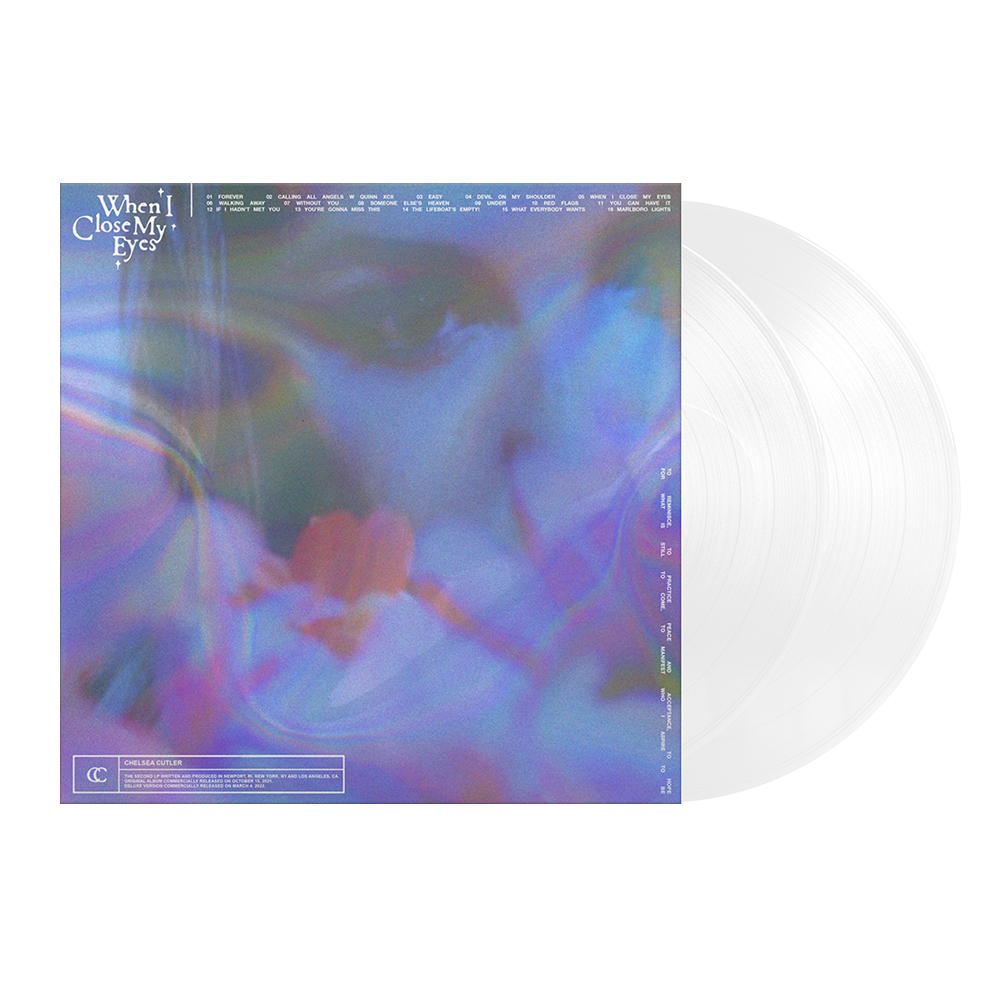 Chelsea Cutler, When I Close My Eyes Limited Edition Holographic Deluxe LP